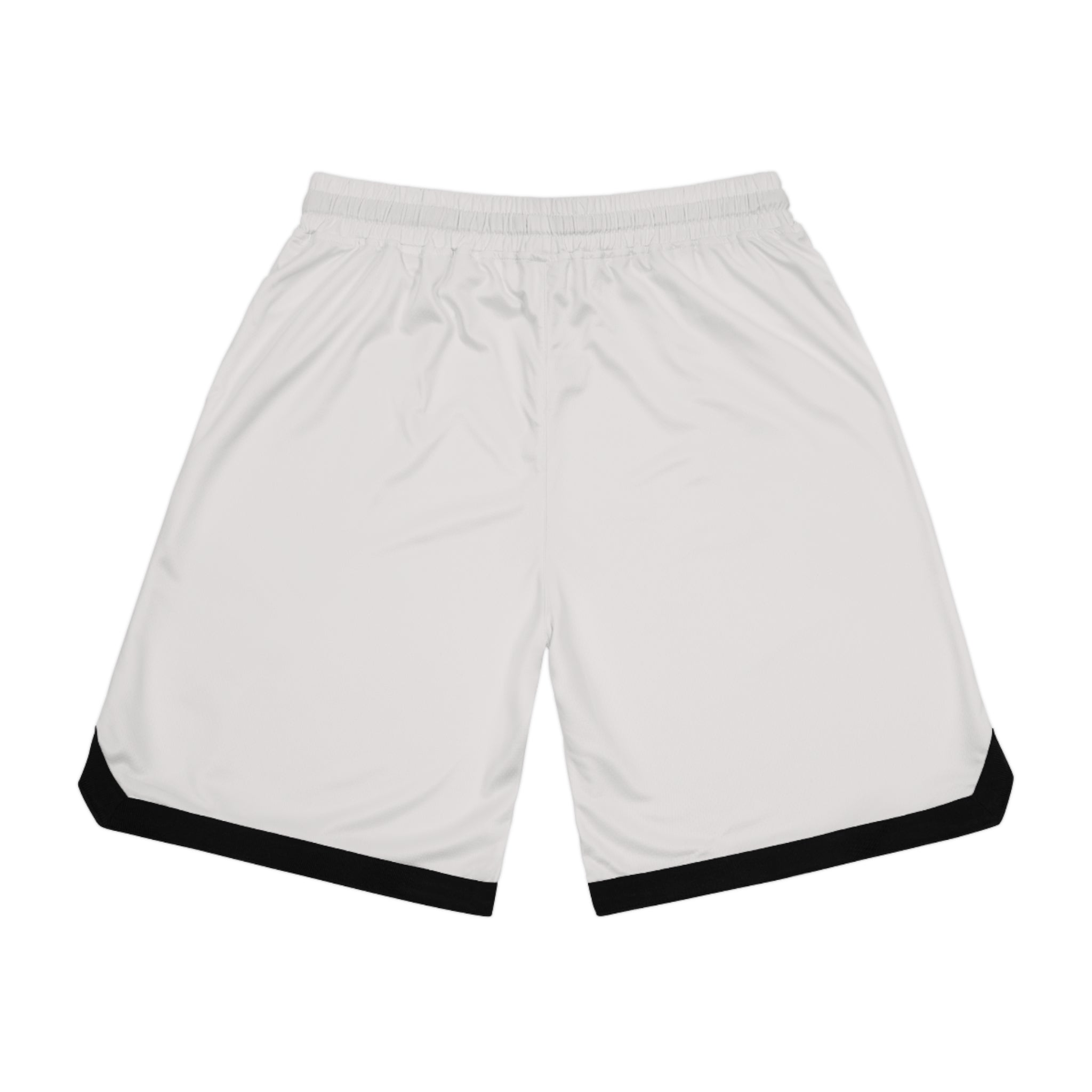 Basketball Shorts — "Rise, Grind, Repeat" Logo Athletic Ribbed Shorts