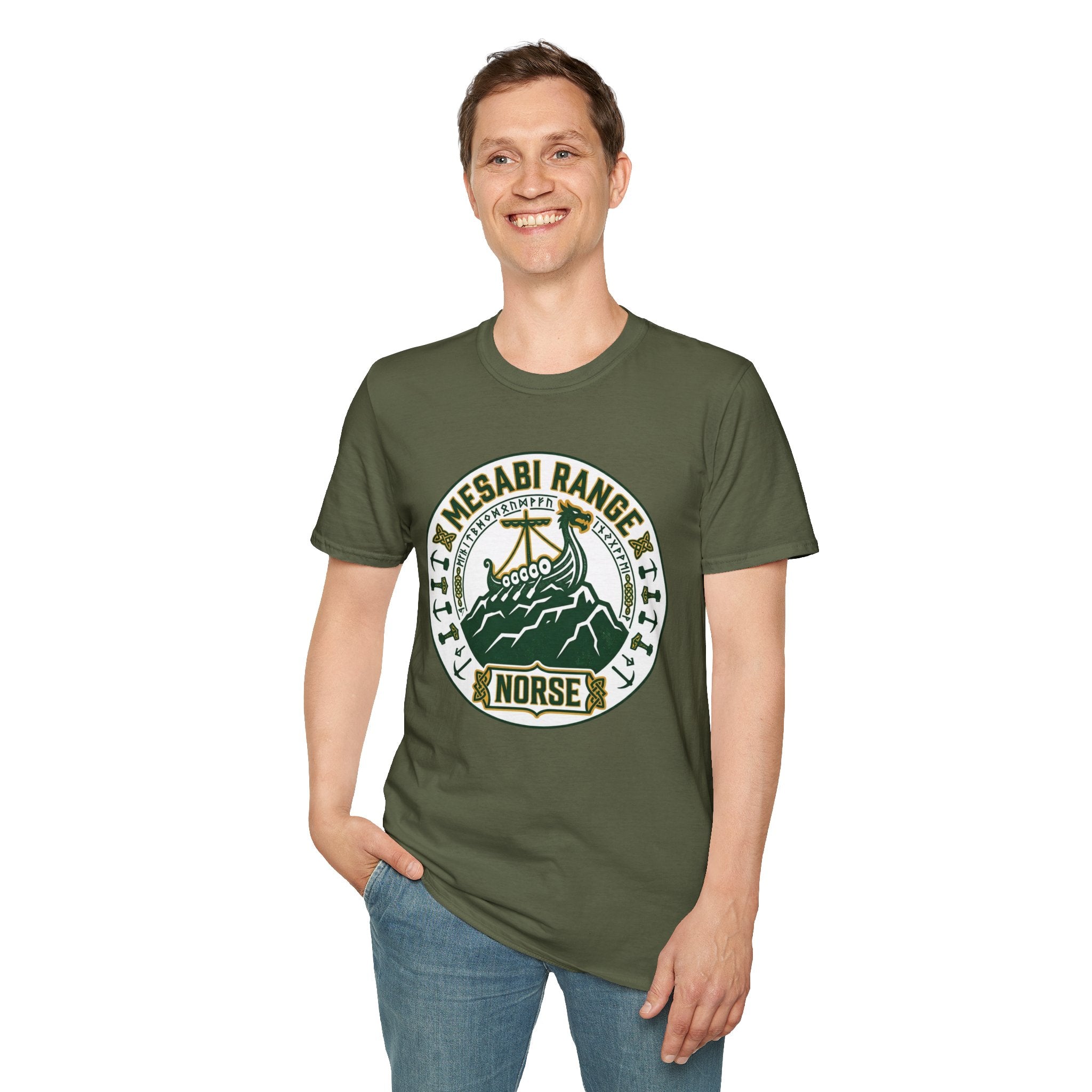 Norse Viking Longship T-Shirt — "The Come Up" Graphic Tee